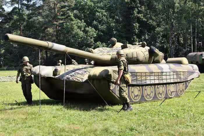 平南部队充气坦克